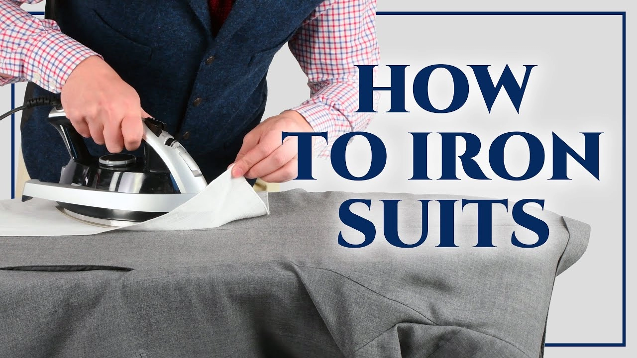 How to Iron a Suit ?