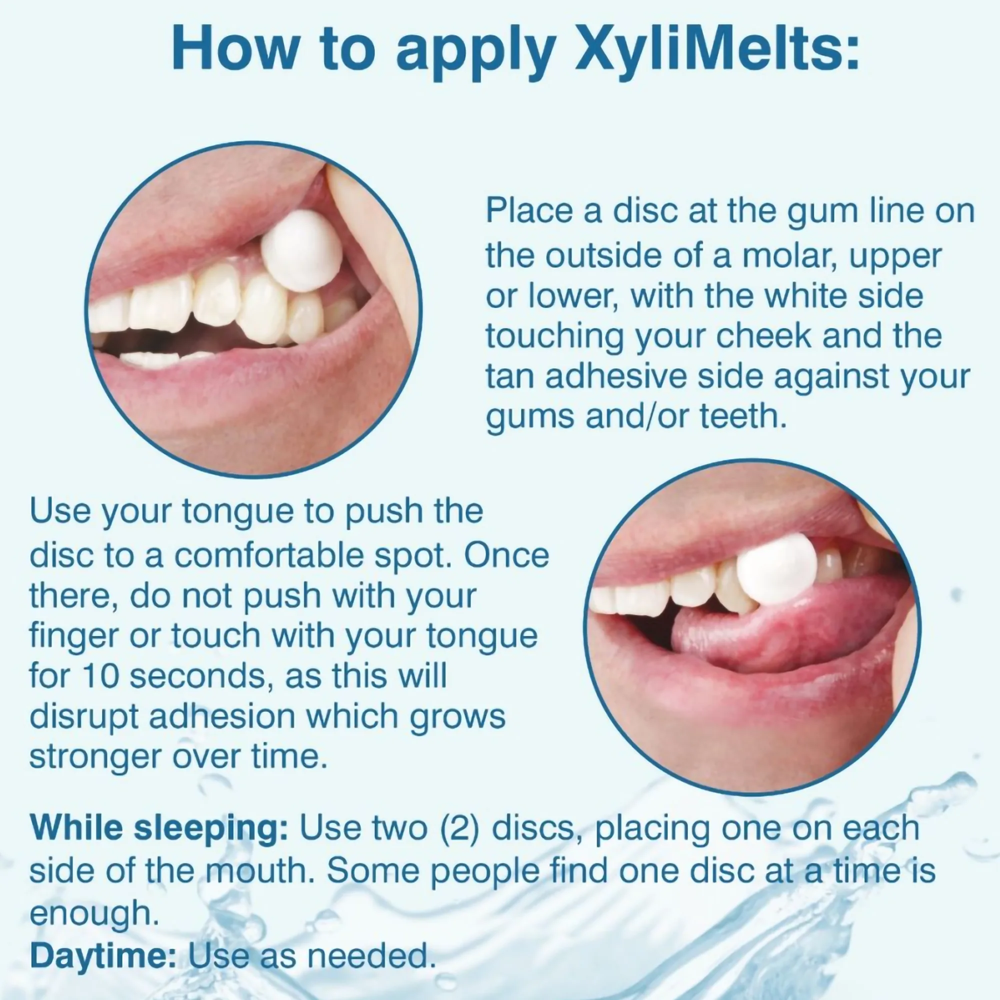 How to Apply Xylimelts ?